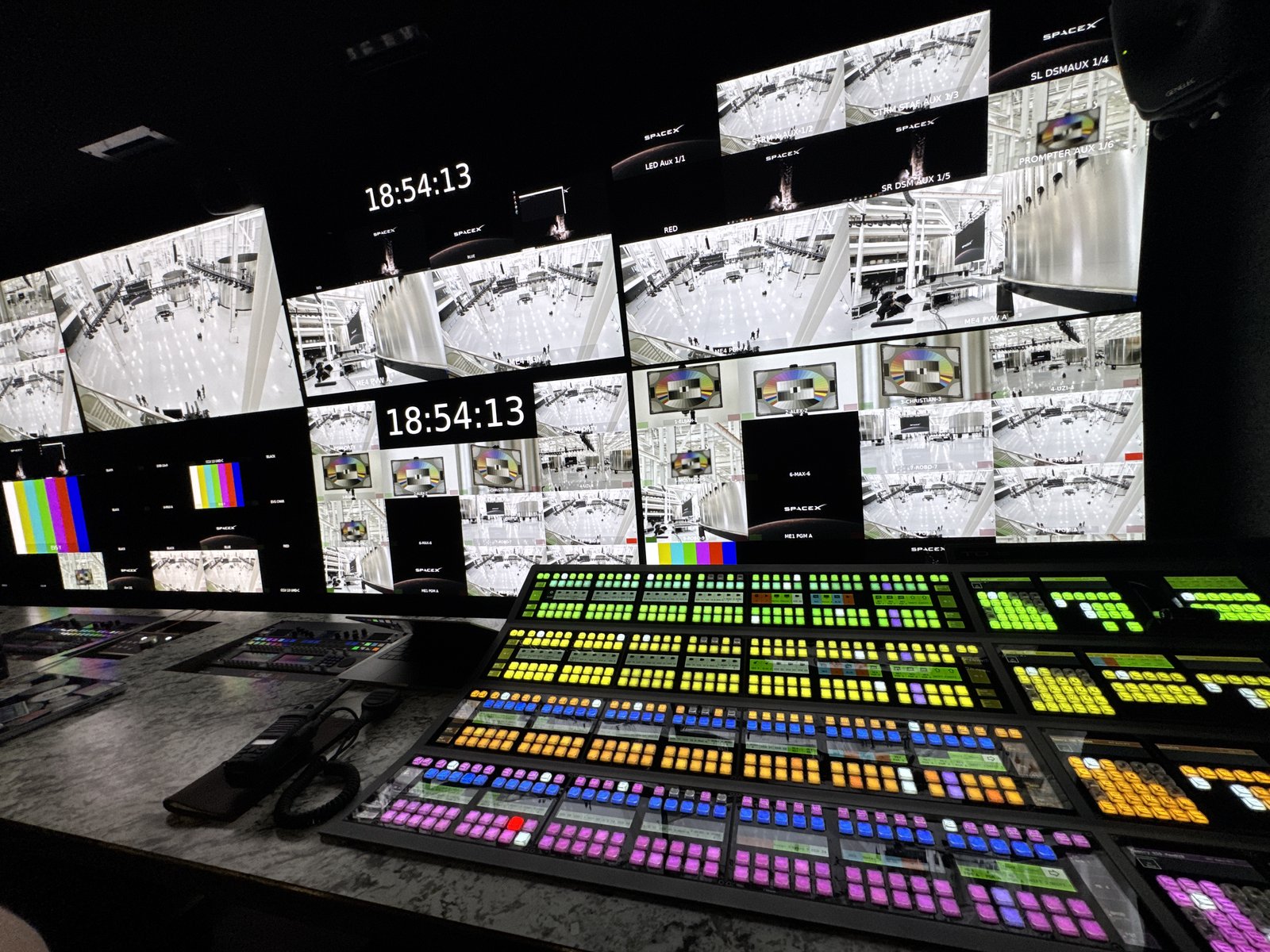 CineLive broadcast truck production control
